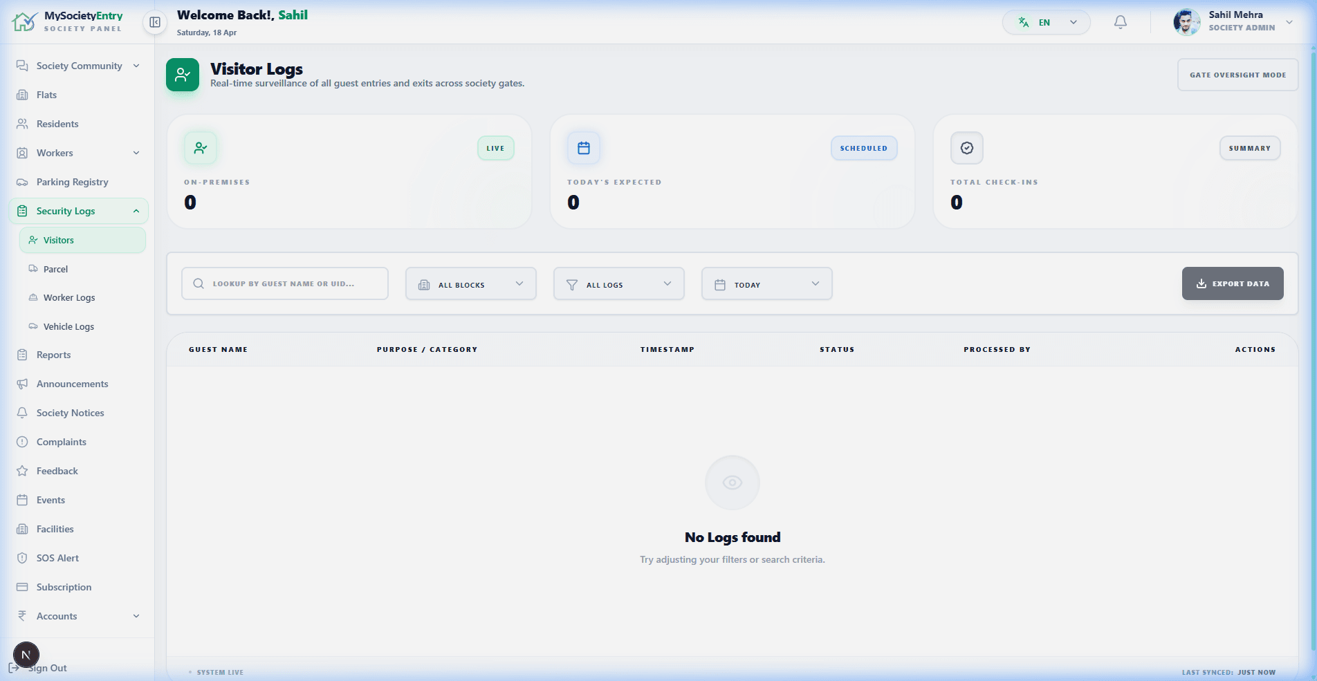 Smart Visitor Management